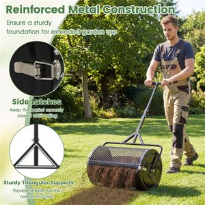 Spandiconcime da Giardino da 24 Pollici con Pompa e Riduttore per Terra, Sabbia e Fertilizzante - Product Image 6