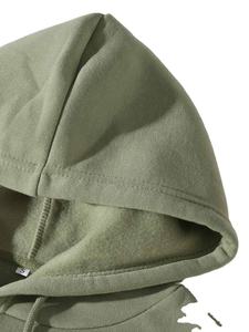 Sweat-shirt unisexe d'hiver personnalisé de haute qualité, impression numérique, tissu en polaire doux, respirant, manches longues, vêtements de sport, fitness - Product Image 5