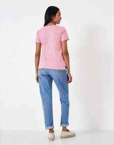 Camiseta Básica de Algodón Extra Grande para Mujer, Personalizada, Ligera, Estilo Urbano Informal para Verano - Product Image 3