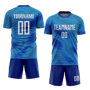 Professional Manufacturer 100% Polyester Soccer Uniforms Breathable Quick Dry for Youth Adults Sublimation Soccer Team Sets - Product Image 4