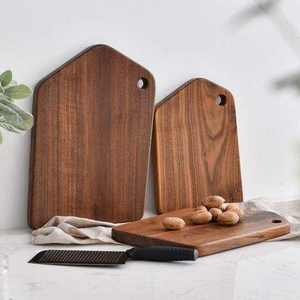 Planches à découper en bois d'érable naturel, rectangulaires, à grain apparent, épaisses et réversibles, vente en gros - Product Image 5