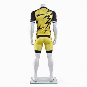 Conjunto de Jersey de Ciclismo Ligero y Duradero Personalizado para Hombre y Mujer, Uniforme de Ciclismo Transpirable de Secado Rápido, Ropa de Ciclismo de Montaña y Carretera, Fabricante OEM - Product Image 2