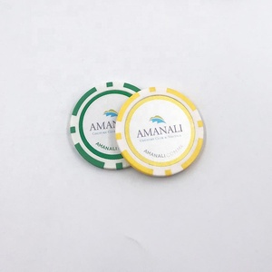Jetons de poker en céramique professionnels EPT 10g avec logo personnalisable Couleur 40MM Design de luxe Plateau en argile 14g - Product Image 5