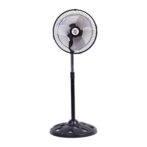 Ventilador de Pedestal de Metal de 10 Pulgadas con Gran Flujo de Aire - Product Image 1