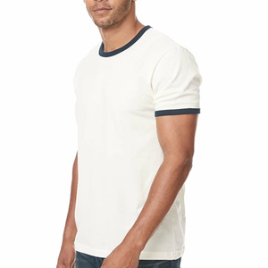 <b>Ringer</b> Tee - Tri-blend <b>T</b> <b>Shirts</b> <b>Ringers</b> Cotton Heavyweight Oversized Blank <b>Ringer</b> Custom Wholesale Ribbed <b>Ringer</b> <b>T</b> <b>Shirt</b> - Product Image 4