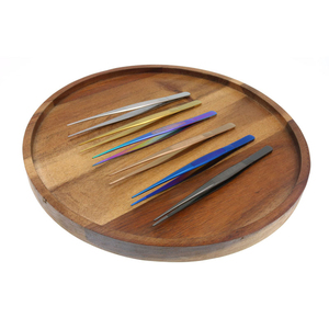 Pinzas de chef, pinzas de cocina, pinzas para emplatar, pinzas de precisión para chef, pinzas de chef de acero inoxidable - Product Image 5