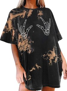 Camiseta Casual de Mujer con Bordado Floral, Cuello Redondo, Manga Corta, Corte Holgado, Tejido Suave y Elástico, Largo Regular, Primavera/Verano - Product Image 3