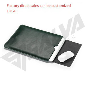 Funda Moderna para Portátil de Microfibra de Cuero, 13-15 Pulgadas, Color Sólido, Cierre de Cremallera Resistente, Unisex, Uso Diario - Product Image 2
