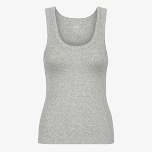 Débardeurs pour femmes en tissu toile uni, Spandex/Coton, écologiques, séchage rapide, respirants, décontractés, manches courtes - Product Image 1