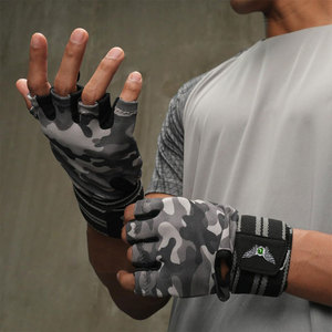 Gants de fitness respirants pour la musculation et l'entraînement en force, vente en gros, unisexes, pour les séances d'entraînement en intérieur et en extérieur, gants de gym - Product Image 4