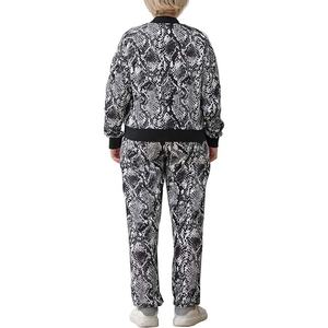 Wholesale Custom Women Sublimation Print Breathable Solid Pattern Athletic Track <b>Suit</b> <b>Jogging</b> Wear Sports Training Running - Product Image 2