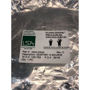 AMAT 0020-23042 Adapter Source 13", Endura <b>Spacer</b> - Trusted Global Legacy Semiconductor Equipment and Parts at - Product Image 1