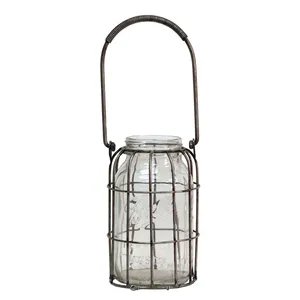 Vase à fleurs en fer haut de gamme, fait main, écologique, design côtier, pour table, ZAHID EXPORTS - Product Image 1