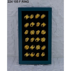 MIJ Women's Micro Plated Zircon Alloy Rings with Mix Pattern-Modern Classic Trendy <b>Wedding</b> Engagement Anniversary <b>Gift</b> Rings - Product Image 6