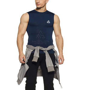 Camiseta de Compresión Deportiva para Hombre, Talla Personalizada, Venta al Por Mayor, Secado Rápido, Precio Económico - Product Image 4