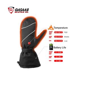 Mitaines de snowboard chaudes en cuir de vachette léger et chauffant, nouvelle collection 2026, pour hommes et femmes, idéales pour les sports de neige - Product Image 3