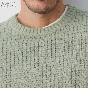 Pulls en tricot de haute qualité pour hommes, style urbain, confortables, souples, respirants, légers, pour le streetwear et les activités de plein air, prix de gros - Product Image 6