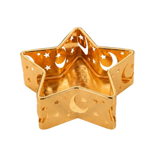 Bandeja Decorativa Islámica para Ramadán Kareem, Soporte de Hierro con Forma de Luna y Estrella para Exhibición de Pasteles, Caja de Regalo para Eid, Plato para Dulces y Frutas, Vajilla - Product Image 3
