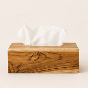 Handcrafted Wood <b>Tissue</b> Box Cover Premium Eco-Friendly Rectangular Wooden <b>Tissue</b> Holder For Luxury Hotel Office And Home Decor - Product Image 5