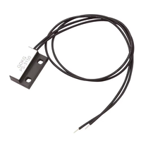 PS-3150 Sensor Magnetik Proximitas Reed Switch untuk Kontak Pintu Jendela Jarak Induktansi 1-40mm Kabel 30cm Tanpa Magnet