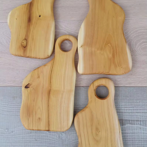 Plan de travail de cuisine en chêne et acacia naturel, durable et écologique, sur mesure, en bois massif, antidérapant, compatible lave-vaisselle - Product Image 1