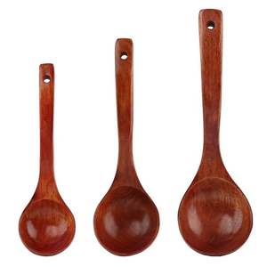 Cucharas de Madera Clásicas Ecológicas Más Vendidas, con Mango Largo, Acabado Espejo, Capacidad de 10 ml, para Regalos, Precio con Descuento - Product Image 4