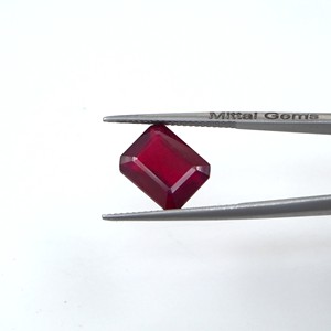 Rubis naturels de Bangkok, octogones calibrés 10x12mm, pierres précieuses de rubis naturelles facettées pour la fabrication de bijoux, prêtes à l'emploi - Product Image 2