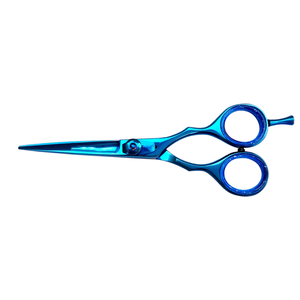 Tijeras de Belleza Profesionales para Salón, de Acero Inoxidable con Mango de Cerámica, para Diestros, 32 Dientes, Punta Redonda y Afilada, Herramienta de Barbería - Product Image 5