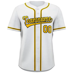 Unisex Baseball Jersey Uniform Sports Button Breathable 100% Polyester V-neck Anti-UV Quick Dry Full Printed - Product Image 1