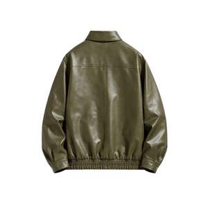 Veste d'hiver en cuir véritable pour homme et femme, imperméable, respirante, écologique, vente en gros - Product Image 4