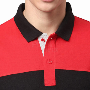 Vente en gros OEM 2024 T-shirts polo pour hommes à séchage rapide en coton à manches courtes Vêtements de sport Logo personnalisé Gym Wear Options de marque - Product Image 6