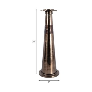 <b>Candlestick</b> Holder 24 Inch <b>Tall</b> with 8 Inch Base for Home Decoration - Product Image 1