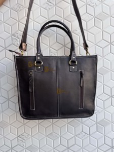 Stylish Sling Purse for Women Unique Design Hot Sale Hand Tooled Cowhide Fur <b>Genuine</b> Leather Tote Bag Multi Use - Product Image 4