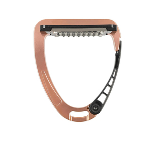Estribos Iron Horse con Acabado en Cobre, Agarre de Goma Negra y Articulación Ajustable - Product Image 6