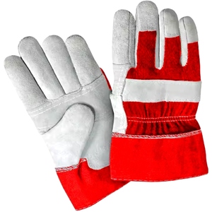 Gants de sécurité en cuir de vachette renforcé de haute qualité certifiés CE, 11 oz, épais, résistants à la chaleur - Product Image 2