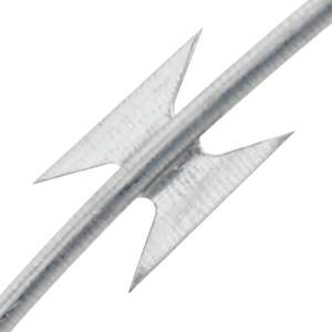 Alambre de Contrafuerte de Acero Galvanizado BTO-22, Alambre de Contrafuerte en Espiral de 492.1'' para Seguridad - Product Image 3