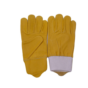 ถุงมือหนังแพะแท้สำหรับขับรถ ถุงมือทำงานหนังแท้สำหรับงานอุตสาหกรรม - Product Image 1
