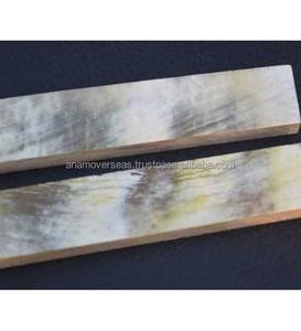 Escamas de Cuerno de Búfalo Pulido Ecológicas de Primera Calidad |   Material para mango de cuchillo rectangular |   Arte de Imitación Antigua y Coleccionable - Product Image 5