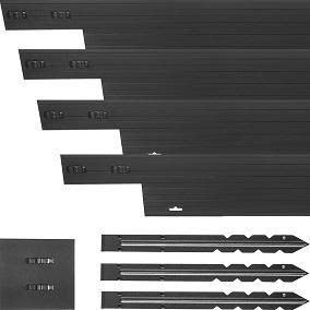 Bordes Metálicos Flexibles para Jardines ODM, Kit de Bordes para Jardín y Paisajismo, Borde Elevado de Acero, Decoración Metálica para Exteriores OEM - Product Image 6