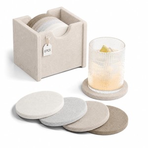 Posavasos y salvamanteles de madera de acacia, OEM, personalizados, venta al por mayor |   Aqdus Saleem India - Product Image 5