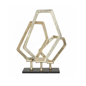<b>Low</b> Price Modern Abstract Eco-Friendly Tabletop Sculpture Custom Shape Size Handcrafted Metal Sculpture for Living Room - Product Image 6