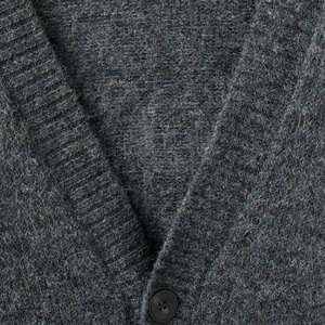 Factory Direct Sale Customized Color Winter 100% Cotton High Quality Breathable Flexible Knit <b>Cardigan</b> <b>Sweater</b> - Product Image 6