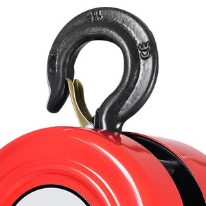 Paranco a Catena Manuale da 1 Tonnellata con Altezza di Sollevamento di 3 Metri e Catena Zincata G70 - Product Image 3