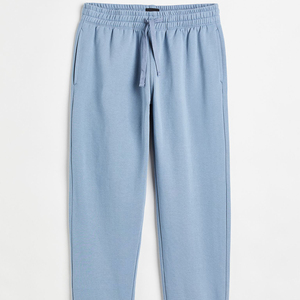 Pantalones Deportivos Casuales de Algodón 100% de Cintura Elástica, Ajuste Delgado, Lavado, de Tiro Medio, Transpirables, para Hombre - Product Image 6