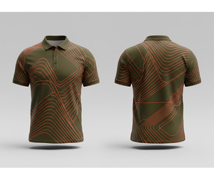 Breathable Polyester Sublimation Polo Shirt Wholesale Supplier for Men Women Youth Quick-Dry Dry-Fit Active Polo - Product Image 3