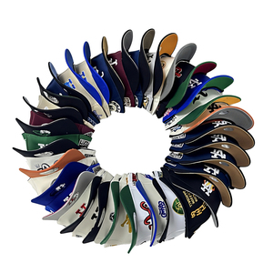 หมวกเบสบอลแบบ 6 แผง ยูนิเซ็กซ์ ปรับขนาดได้ สายรัดแบบ Snapback ผ้าฝ้ายปักลายตัวอักษร สไตล์ลำลอง เหมาะสำหรับผู้ใหญ่ - Product Image 3