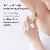 Déodorant corporel solide personnalisé à la senteur florale K-Beauty, booster de peau, marque privée