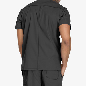 Men Medical <b>Scrubs</b> <b>Tops</b> Jersey Hospital Uniform Shirts Nursing With Pockets Healthcare <b>Scrubs</b> <b>Tops</b> For Medical - Product Image 2
