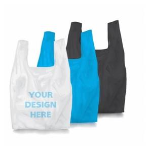 Sac en plastique simple de qualité supérieure, personnalisé avec logo, pour la vente en gros - Product Image 1