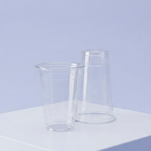 Clear Round PP <b>Plastic</b> <b>Cup</b> 12-16-22oz Beverage Use Disposable <b>Cup</b> for Tea Coffee Juice - Product Image 1